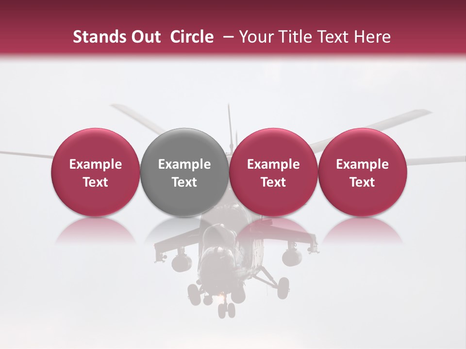 Aerobatic Maks Military PowerPoint Template