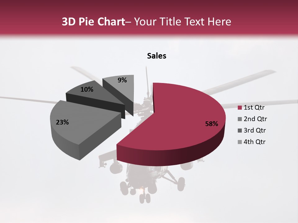 Aerobatic Maks Military PowerPoint Template