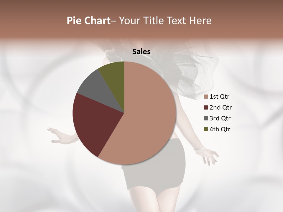 Glamour Nightclub Posing PowerPoint Template