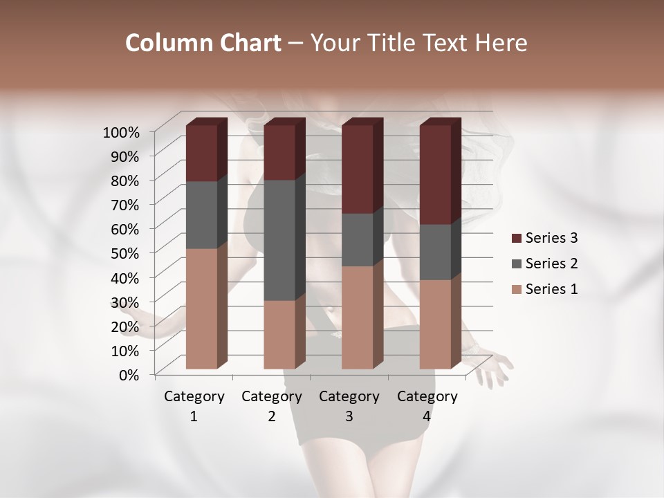 Glamour Nightclub Posing PowerPoint Template