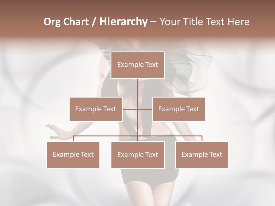 Glamour Nightclub Posing PowerPoint Template