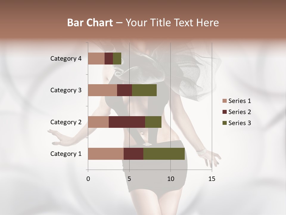 Glamour Nightclub Posing PowerPoint Template