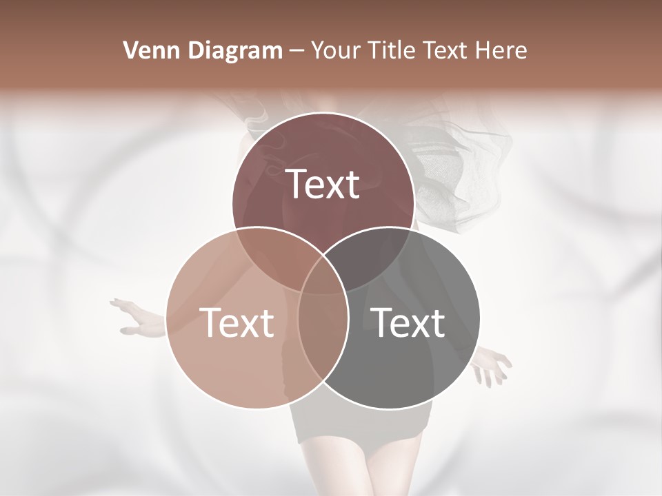 Glamour Nightclub Posing PowerPoint Template