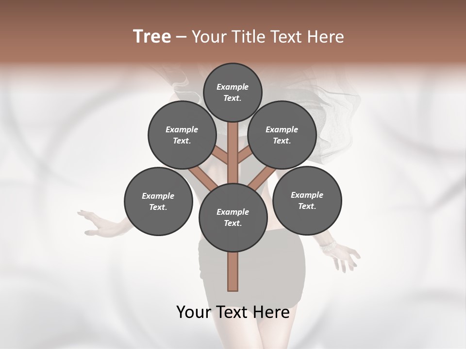 Glamour Nightclub Posing PowerPoint Template