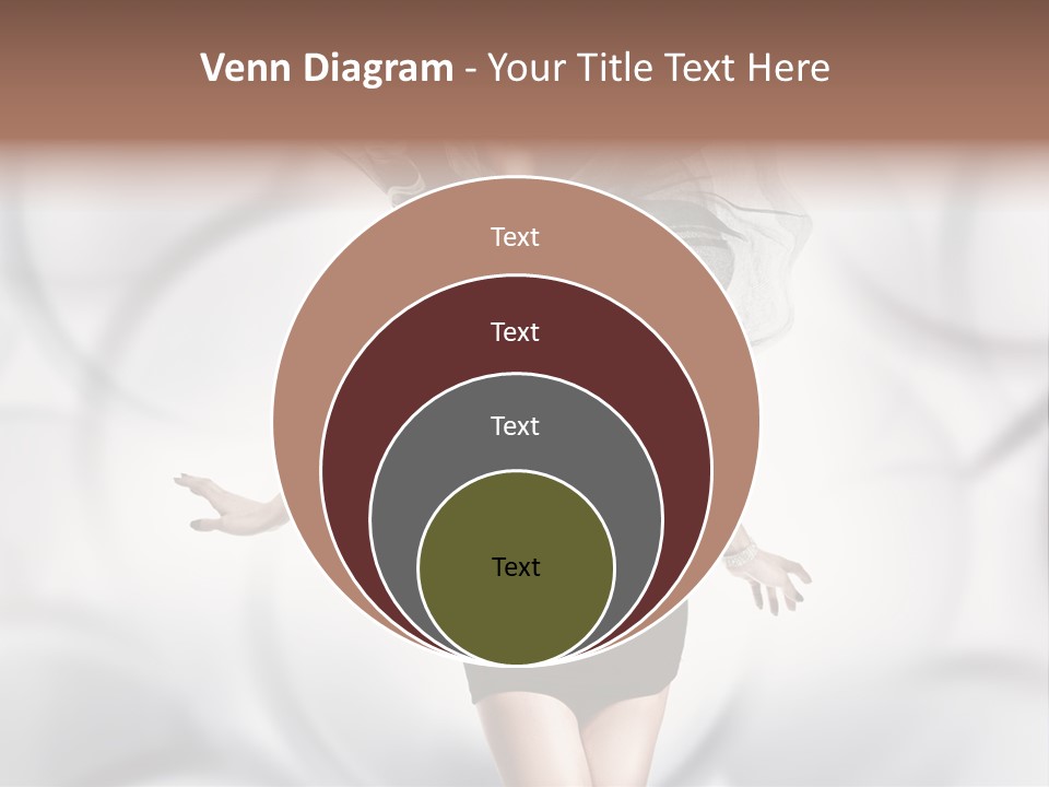 Glamour Nightclub Posing PowerPoint Template