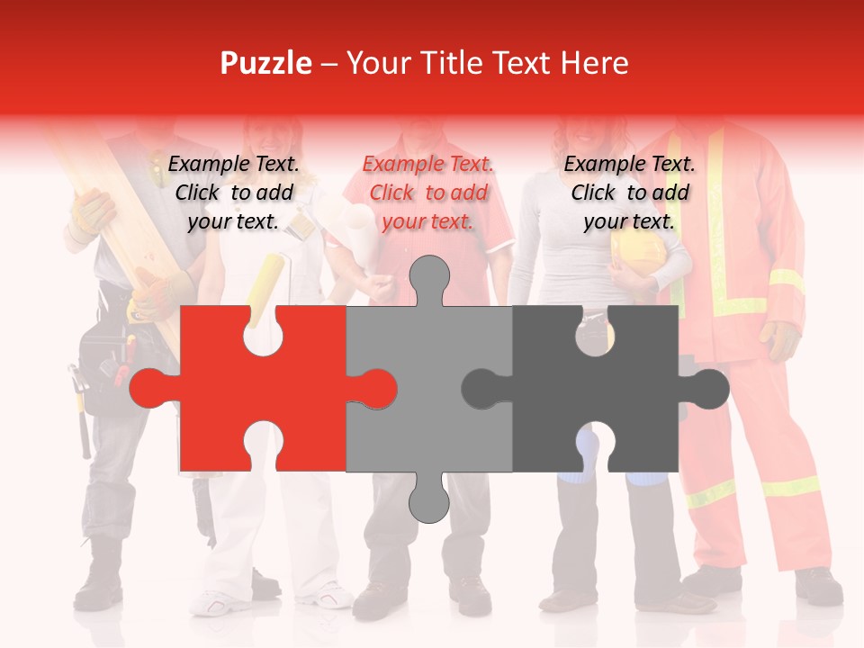 Manufacturing Isolated Development PowerPoint Template