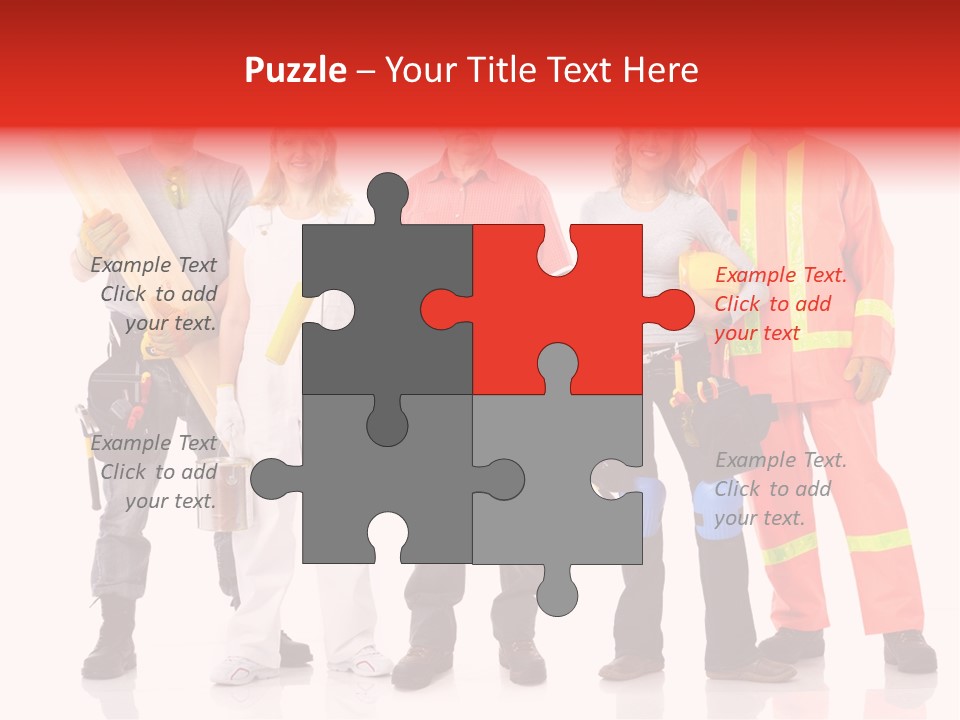 Manufacturing Isolated Development PowerPoint Template