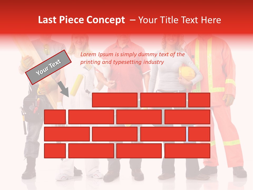 Manufacturing Isolated Development PowerPoint Template