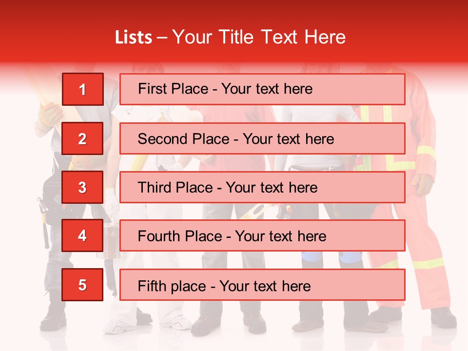 Manufacturing Isolated Development PowerPoint Template