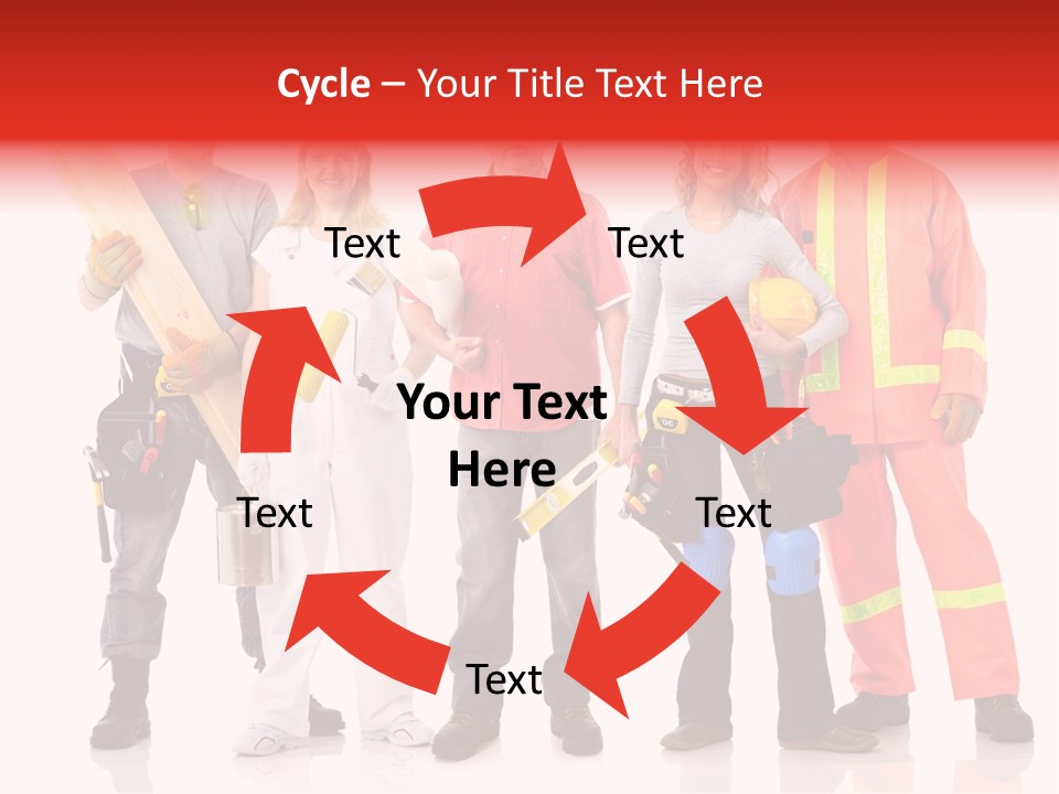 Manufacturing Isolated Development PowerPoint Template