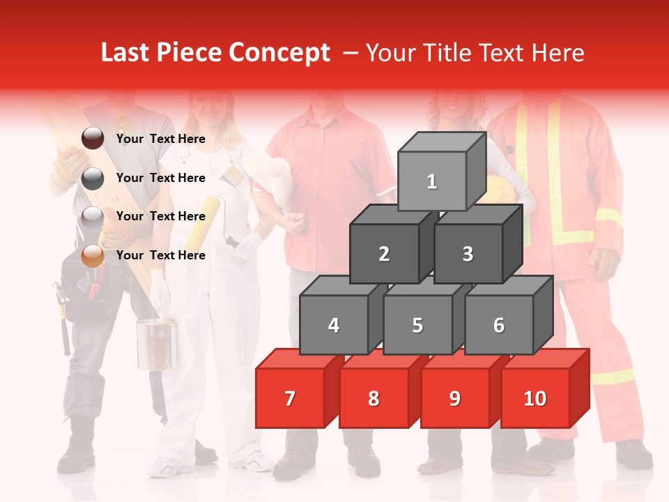 Manufacturing Isolated Development PowerPoint Template