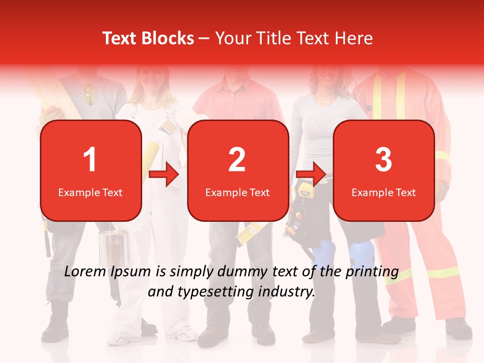 Manufacturing Isolated Development PowerPoint Template