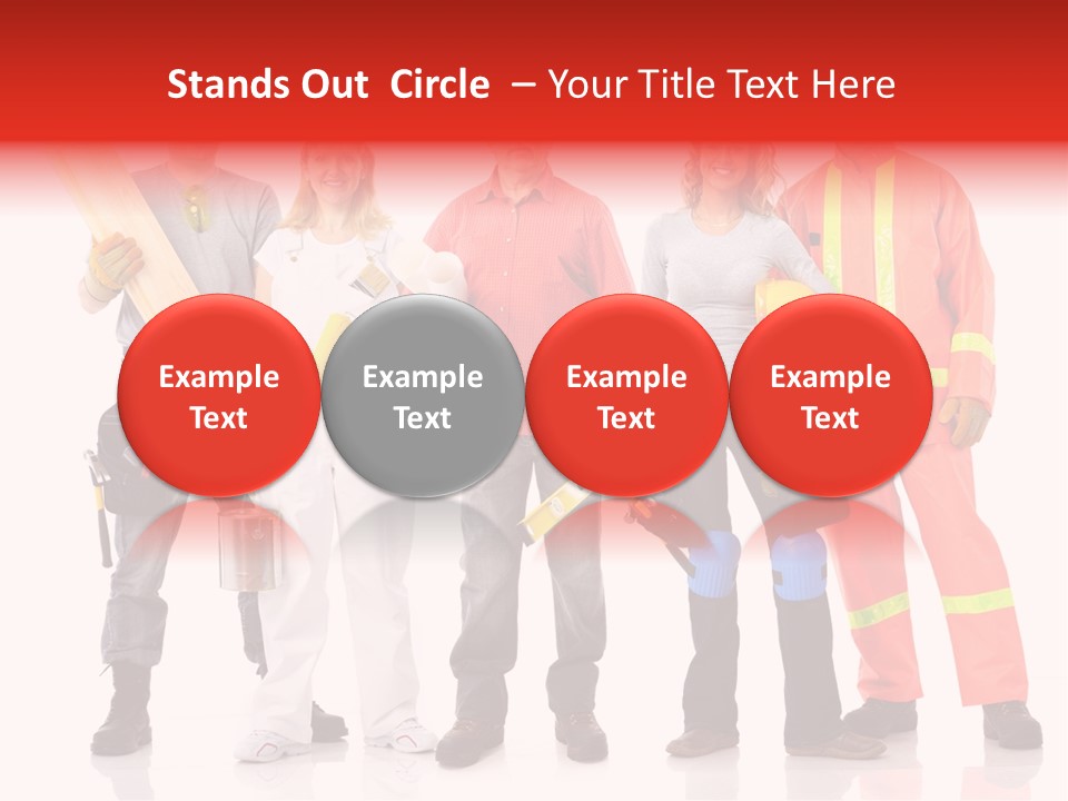 Manufacturing Isolated Development PowerPoint Template