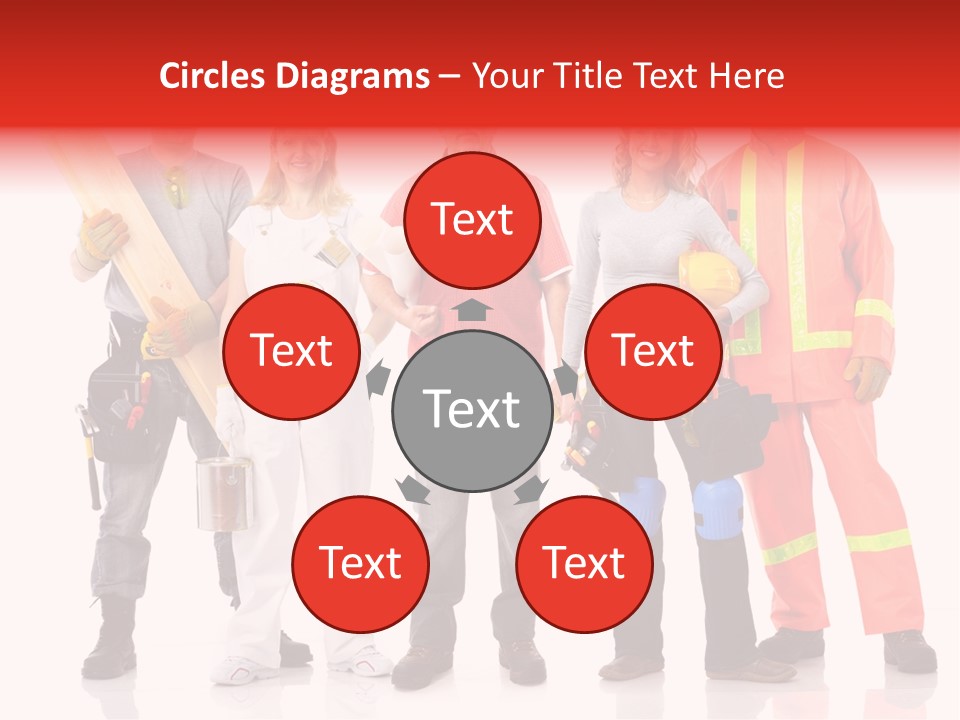 Manufacturing Isolated Development PowerPoint Template