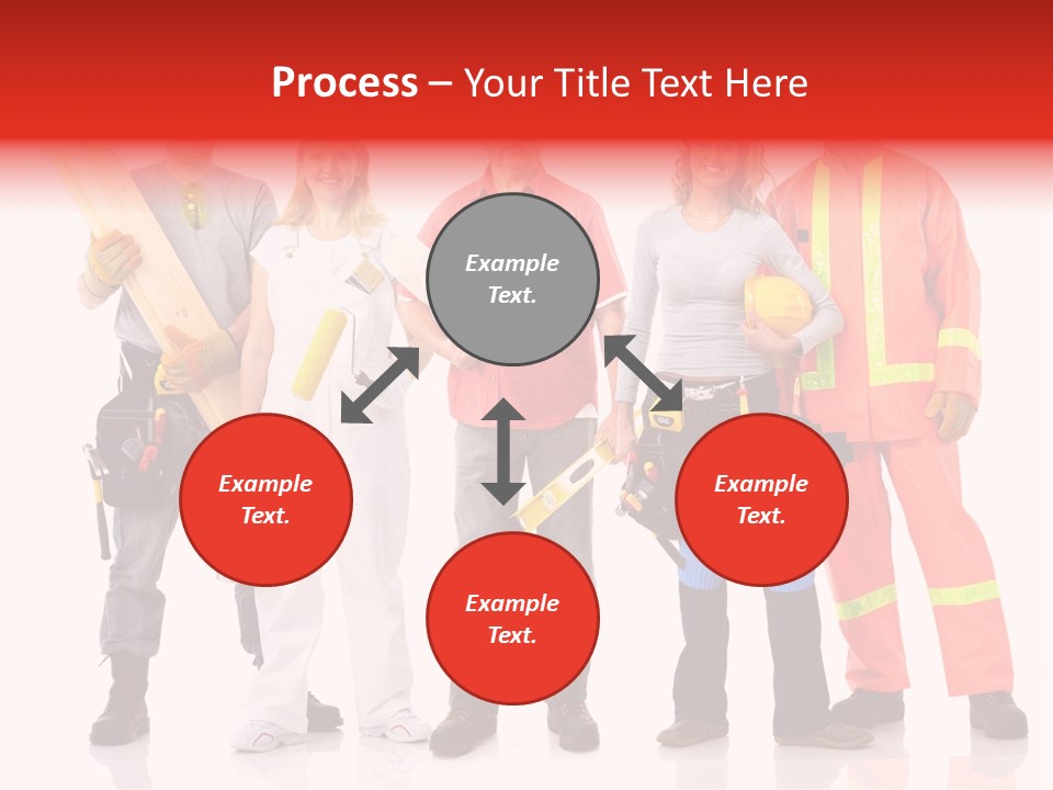 Manufacturing Isolated Development PowerPoint Template