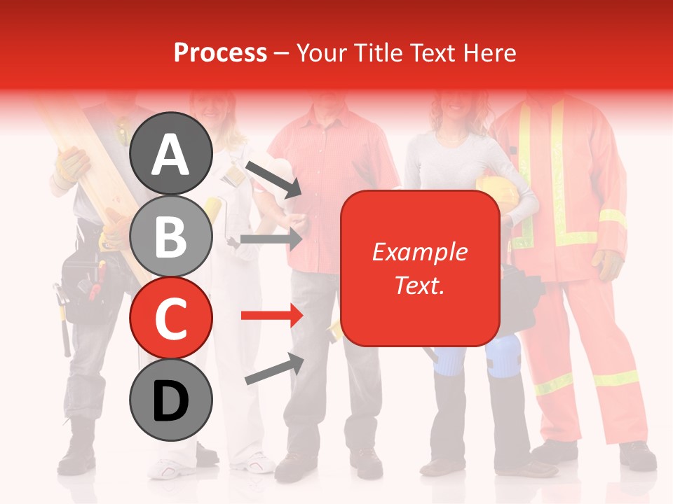 Manufacturing Isolated Development PowerPoint Template