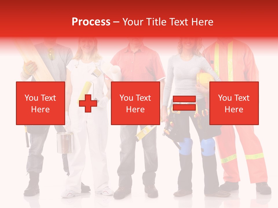Manufacturing Isolated Development PowerPoint Template
