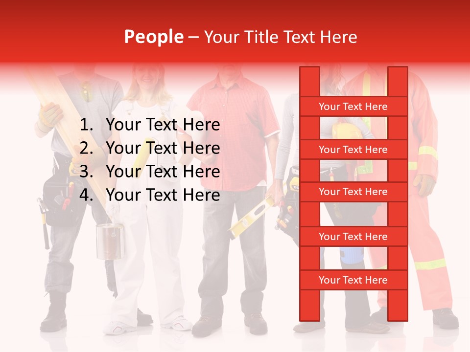 Manufacturing Isolated Development PowerPoint Template