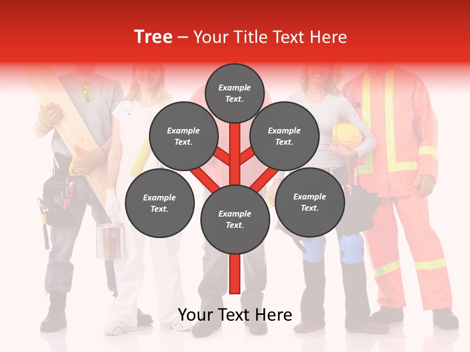 Manufacturing Isolated Development PowerPoint Template