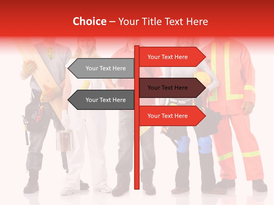 Manufacturing Isolated Development PowerPoint Template