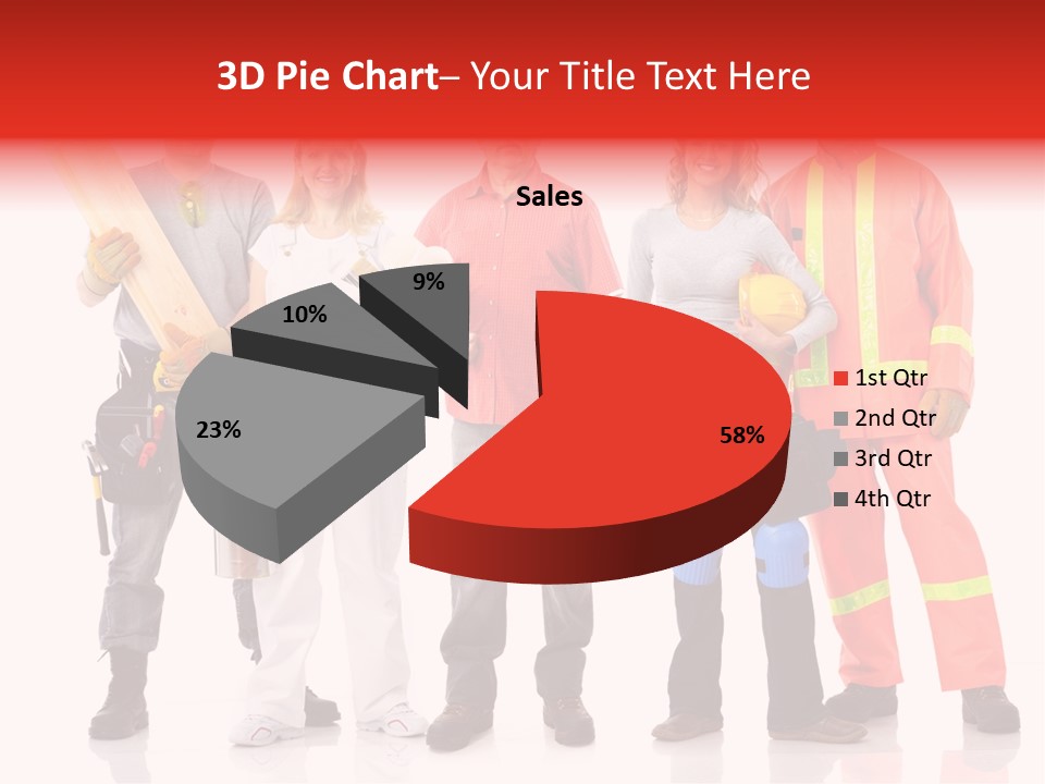 Manufacturing Isolated Development PowerPoint Template
