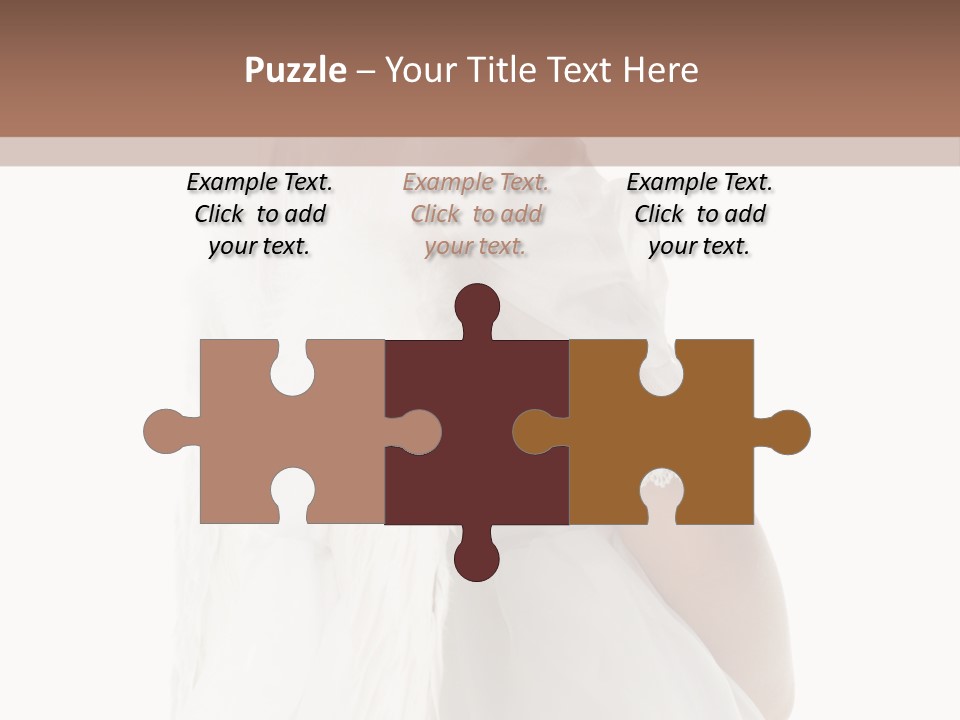 Love Blond Face PowerPoint Template