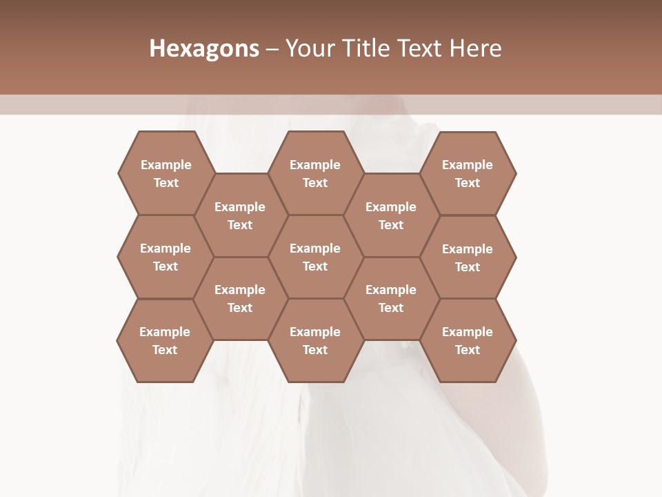 Love Blond Face PowerPoint Template