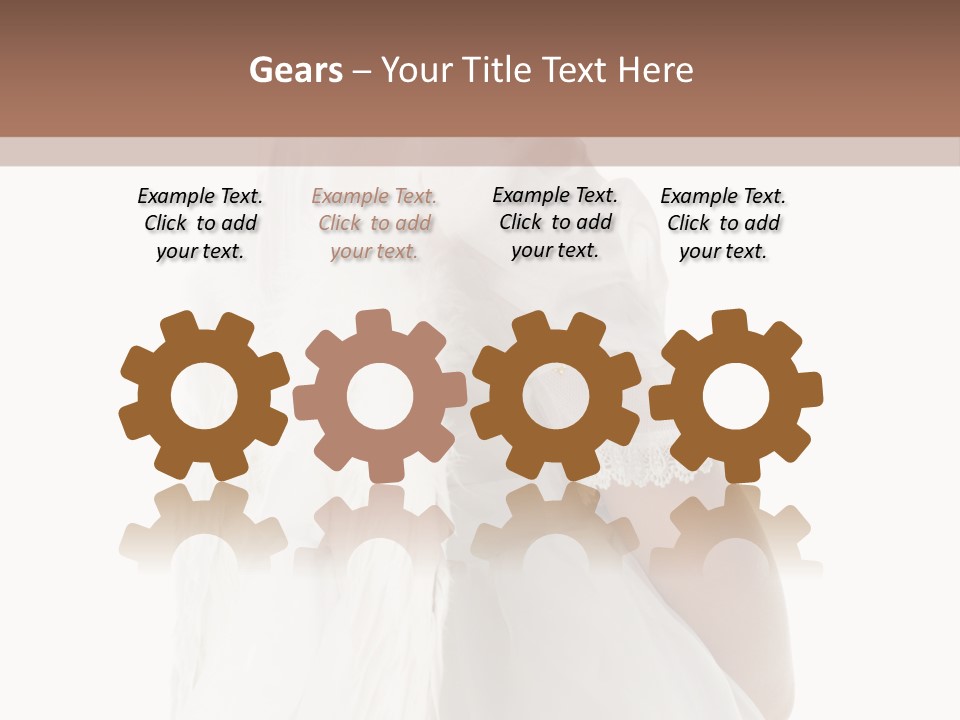 Love Blond Face PowerPoint Template