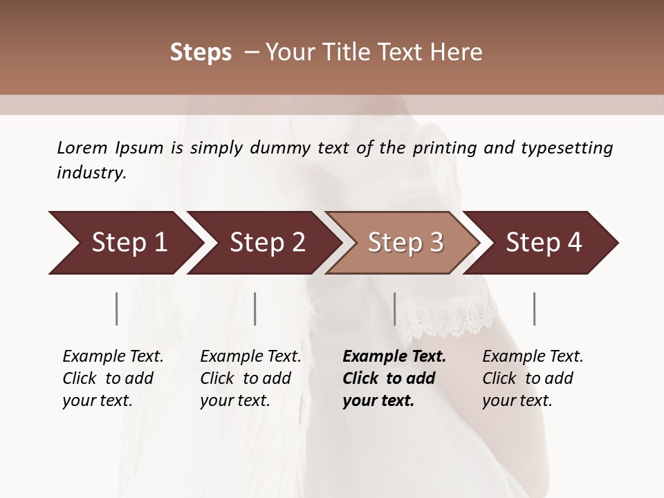 Love Blond Face PowerPoint Template