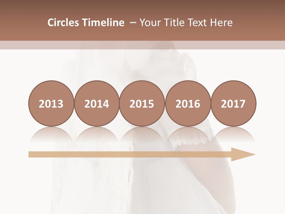 Love Blond Face PowerPoint Template