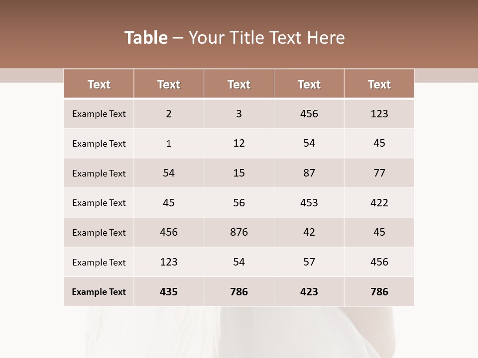 Love Blond Face PowerPoint Template