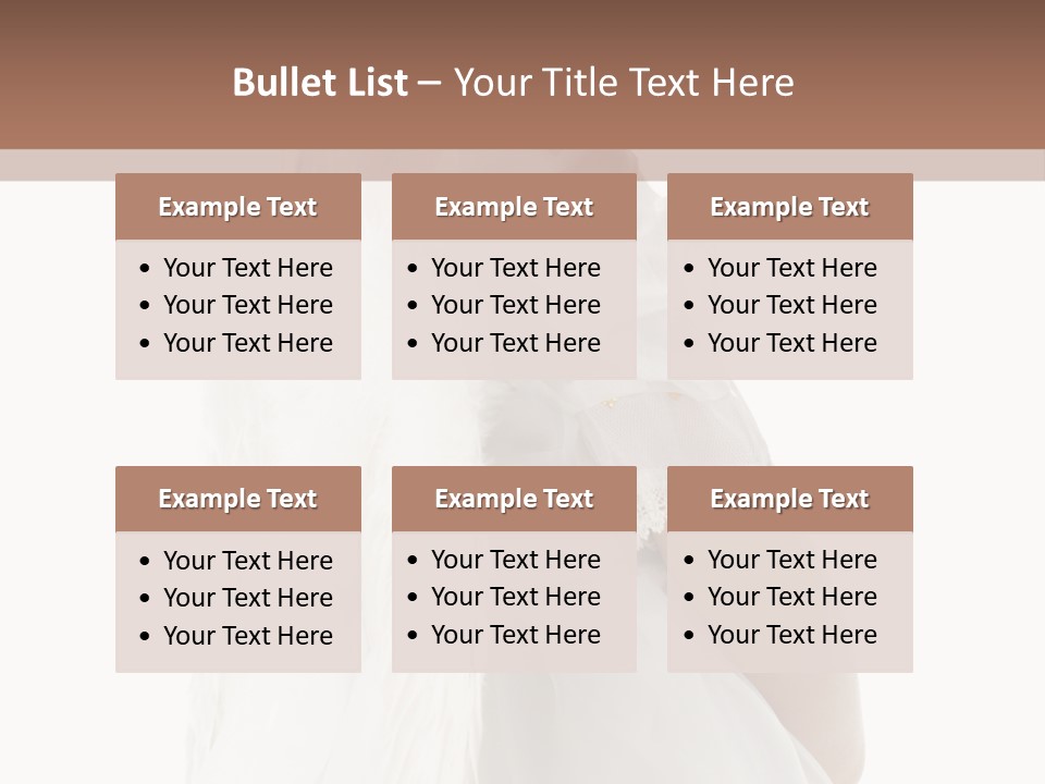 Love Blond Face PowerPoint Template