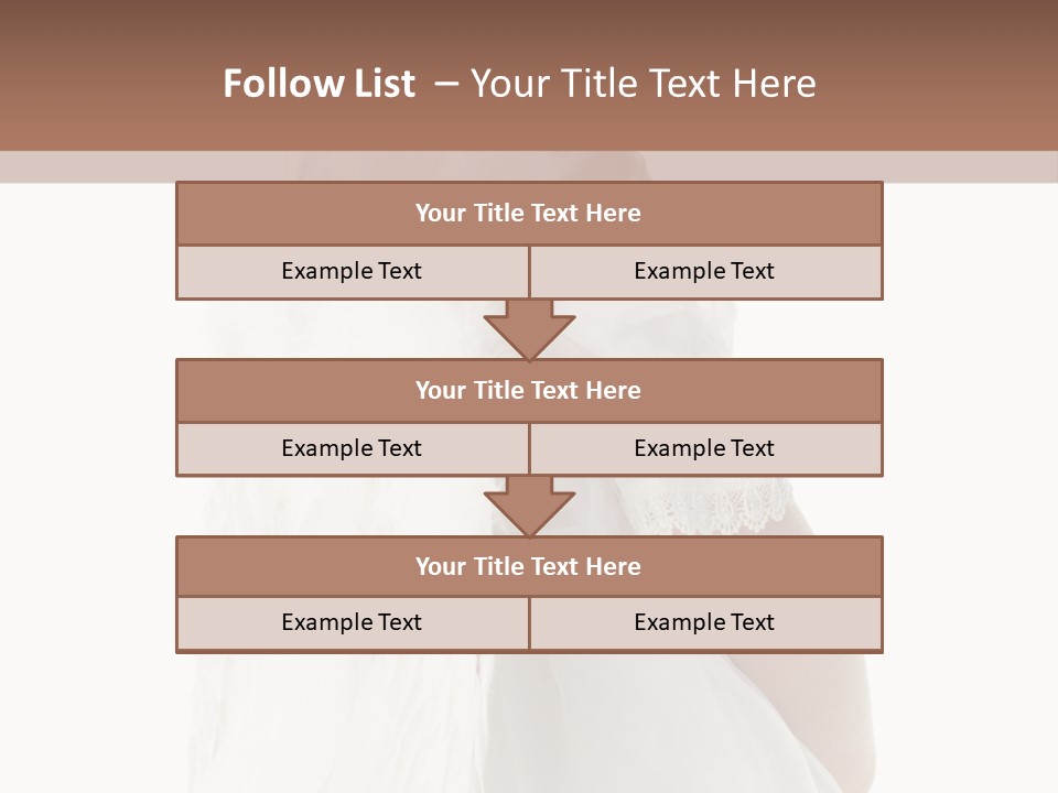 Love Blond Face PowerPoint Template