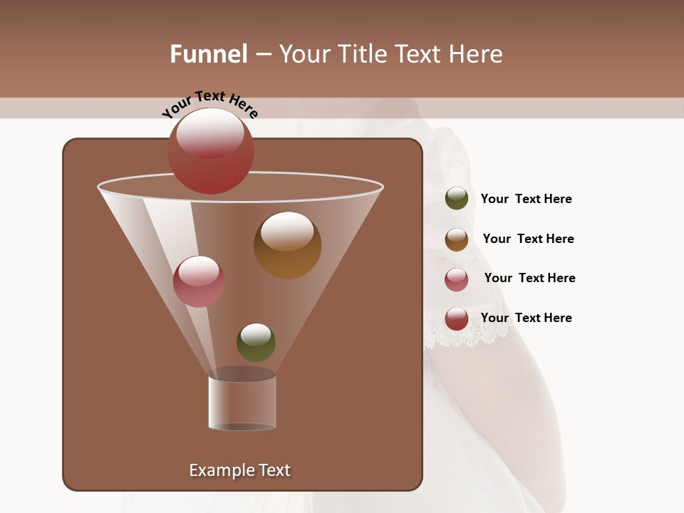 Love Blond Face PowerPoint Template