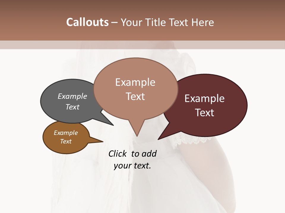 Love Blond Face PowerPoint Template