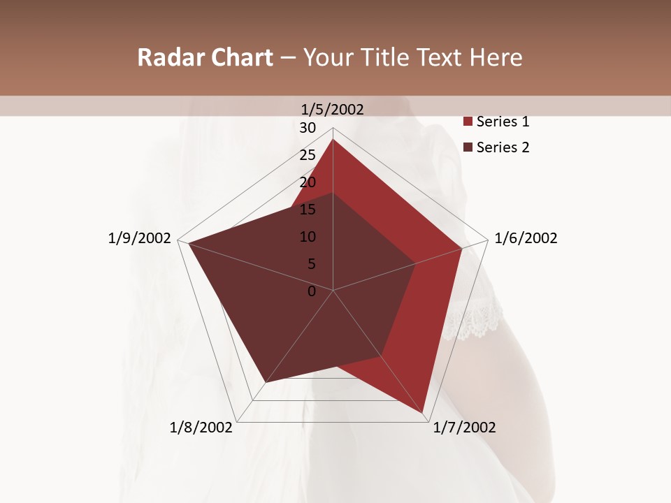 Love Blond Face PowerPoint Template