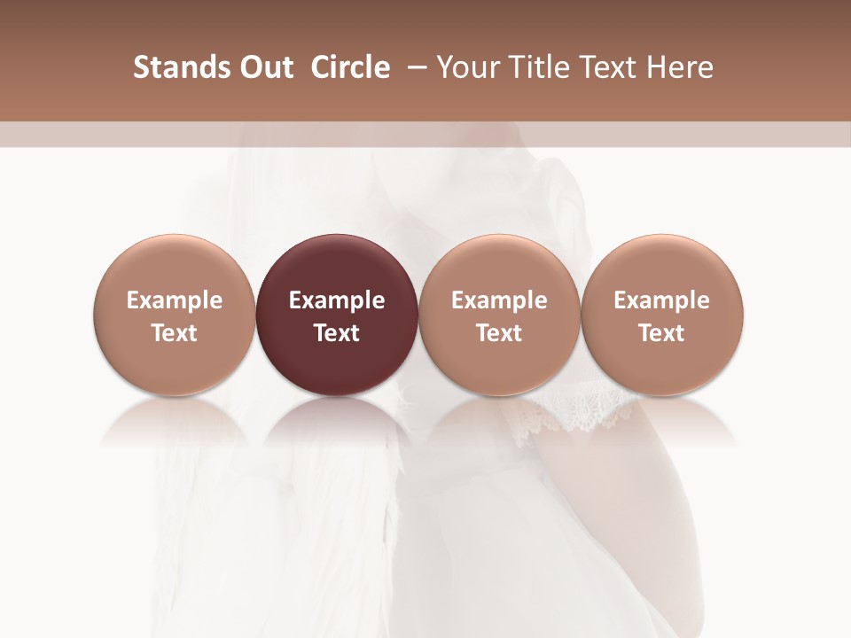 Love Blond Face PowerPoint Template