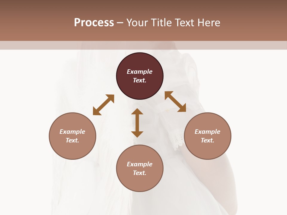 Love Blond Face PowerPoint Template