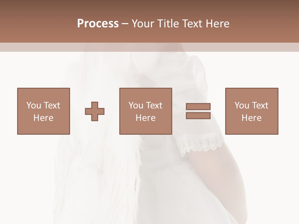 Love Blond Face PowerPoint Template