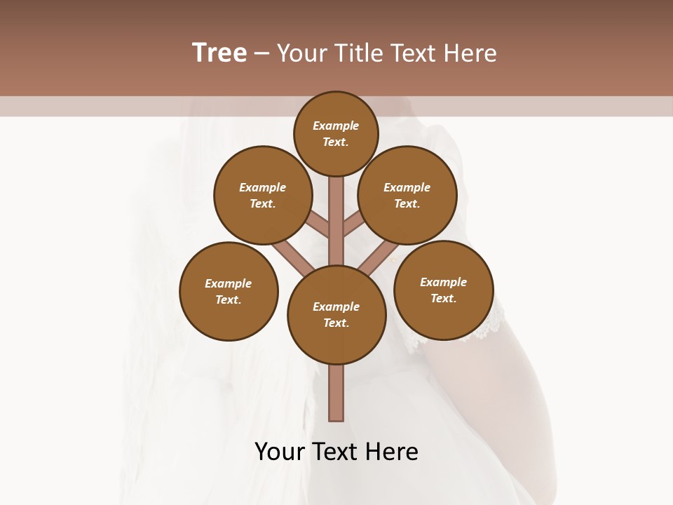 Love Blond Face PowerPoint Template