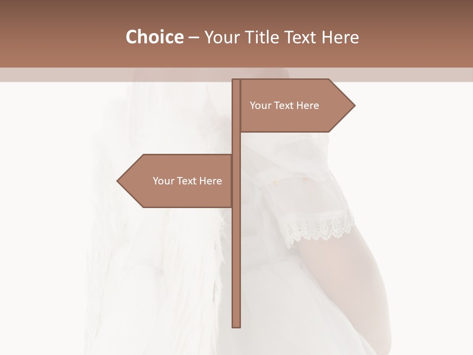 Love Blond Face PowerPoint Template