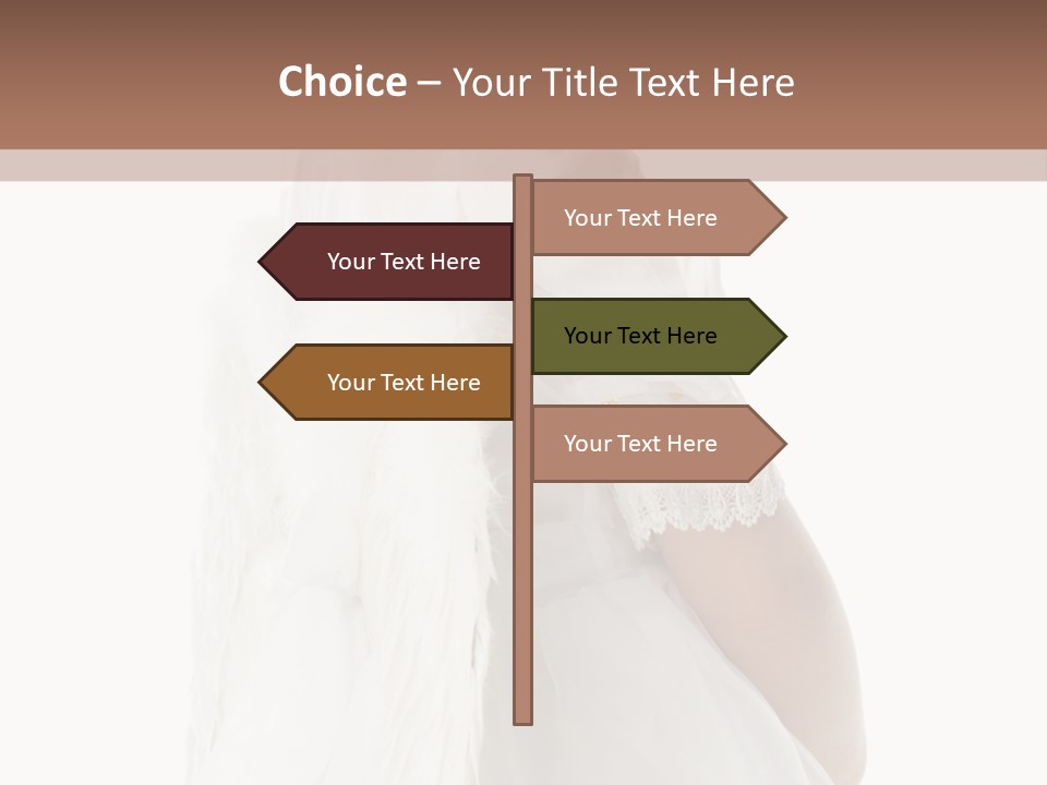 Love Blond Face PowerPoint Template