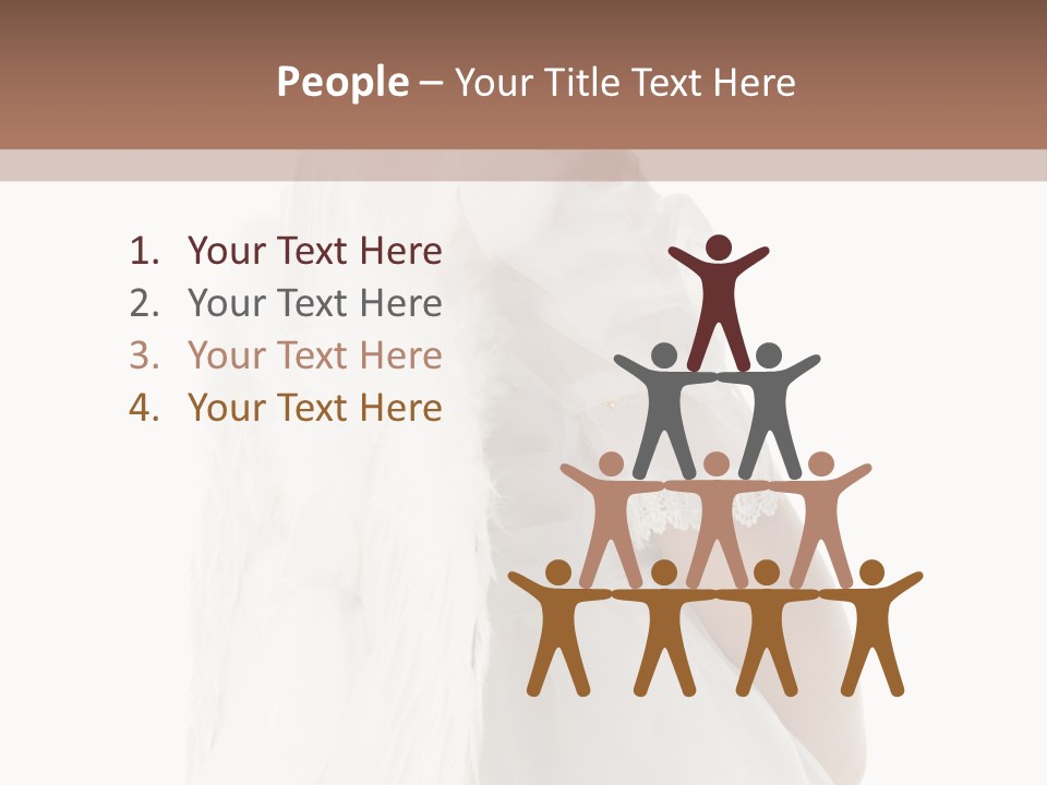 Love Blond Face PowerPoint Template