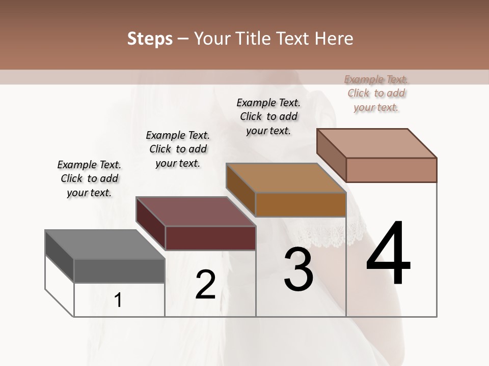 Love Blond Face PowerPoint Template