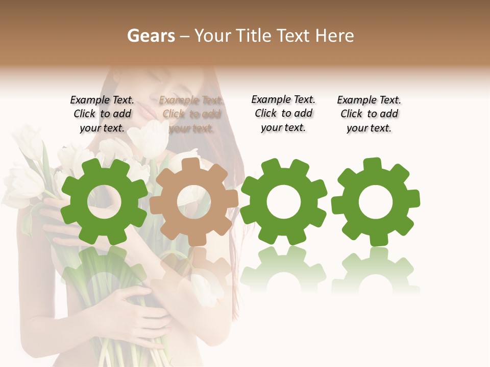 Dye Container Red PowerPoint Template