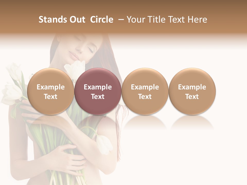 Dye Container Red PowerPoint Template