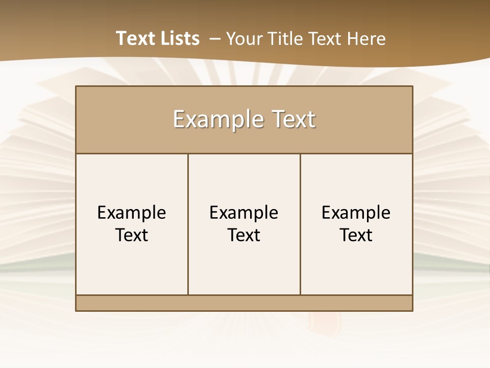 Variation Centimeters Precision PowerPoint Template
