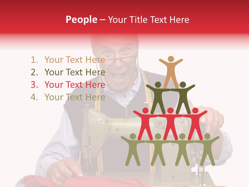 Factory Fashion Store PowerPoint Template