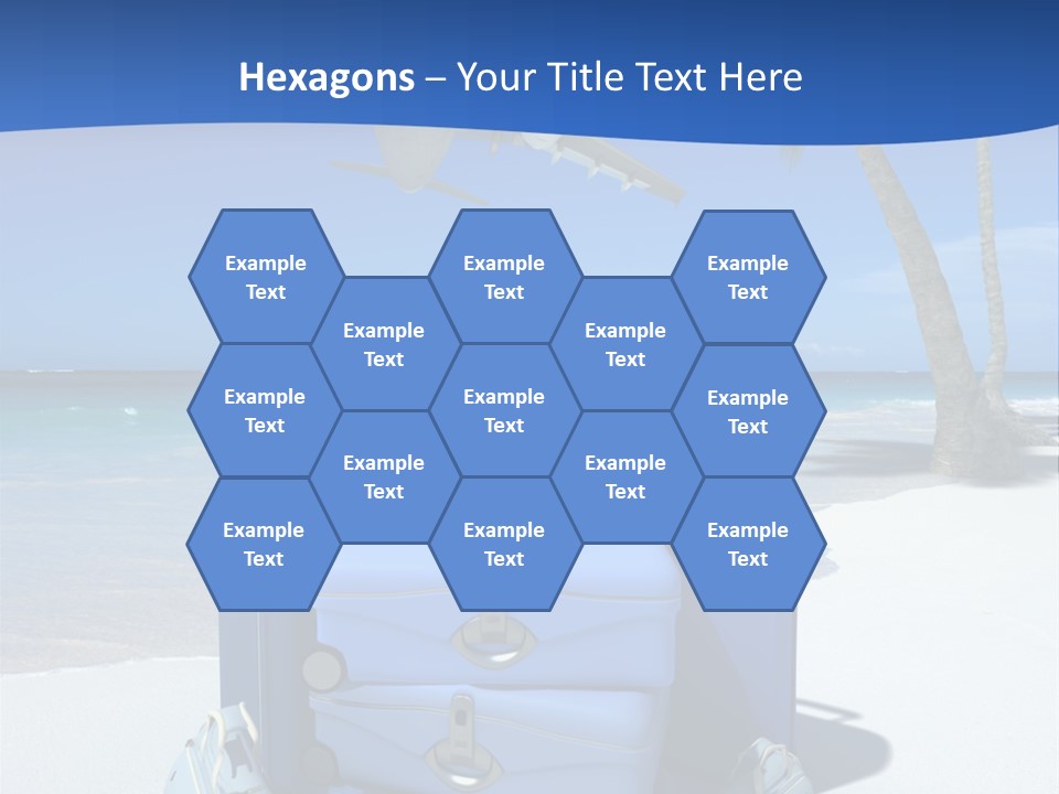 Summer Travel Baggage PowerPoint Template