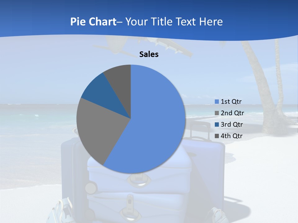 Summer Travel Baggage PowerPoint Template